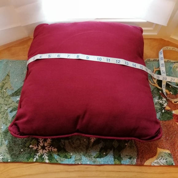 Holiday Accent Pillow, Santa's Toy Maker - Picture 8 of 8